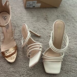 A stylish pair of women’s heels!